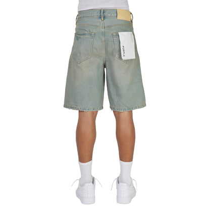 Dirty Vintage Denim Short