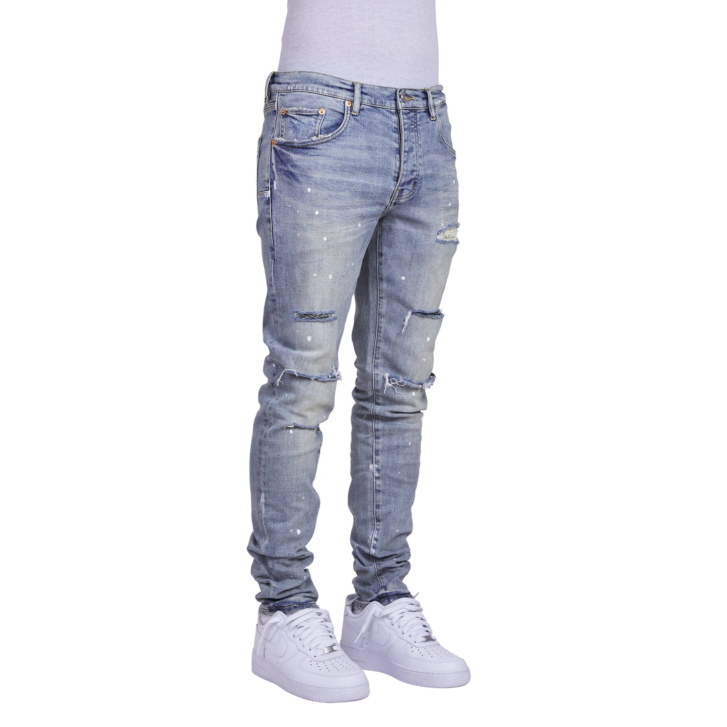 Light Indigo Paint Denim