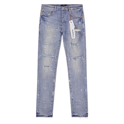 Light Indigo Paint Denim