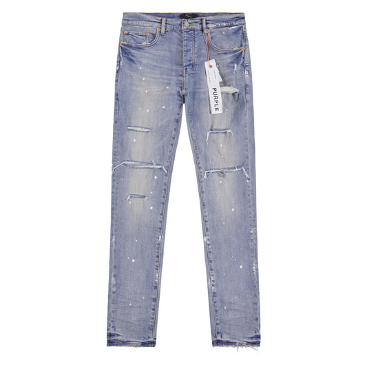 Light Indigo Paint Denim