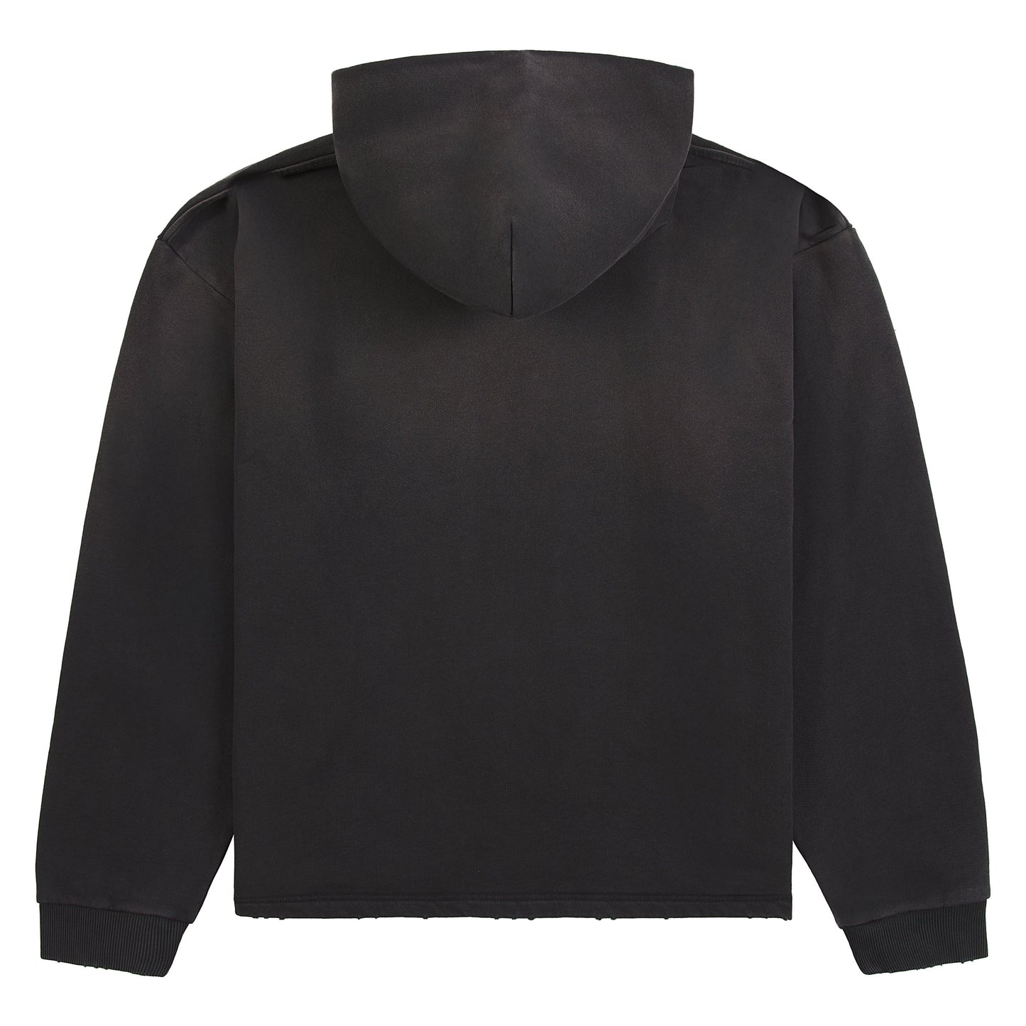 Embellished Hoodie | Stained Black