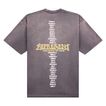 Golden Tour Tee | Sun Fade Grey