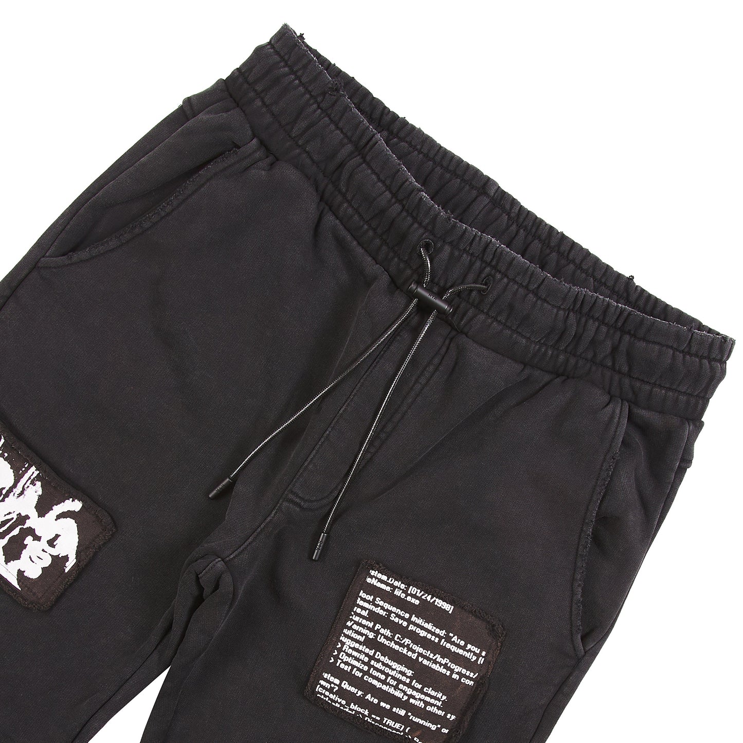 Griffin Digital Patch Sweatpant | Black