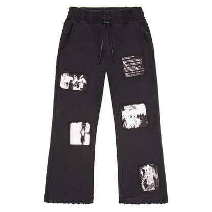 Griffin Digital Patch Sweatpant | Black