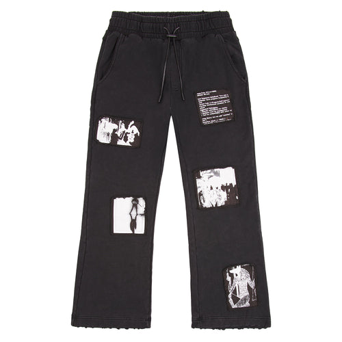 Griffin Digital Patch Sweatpant | Black