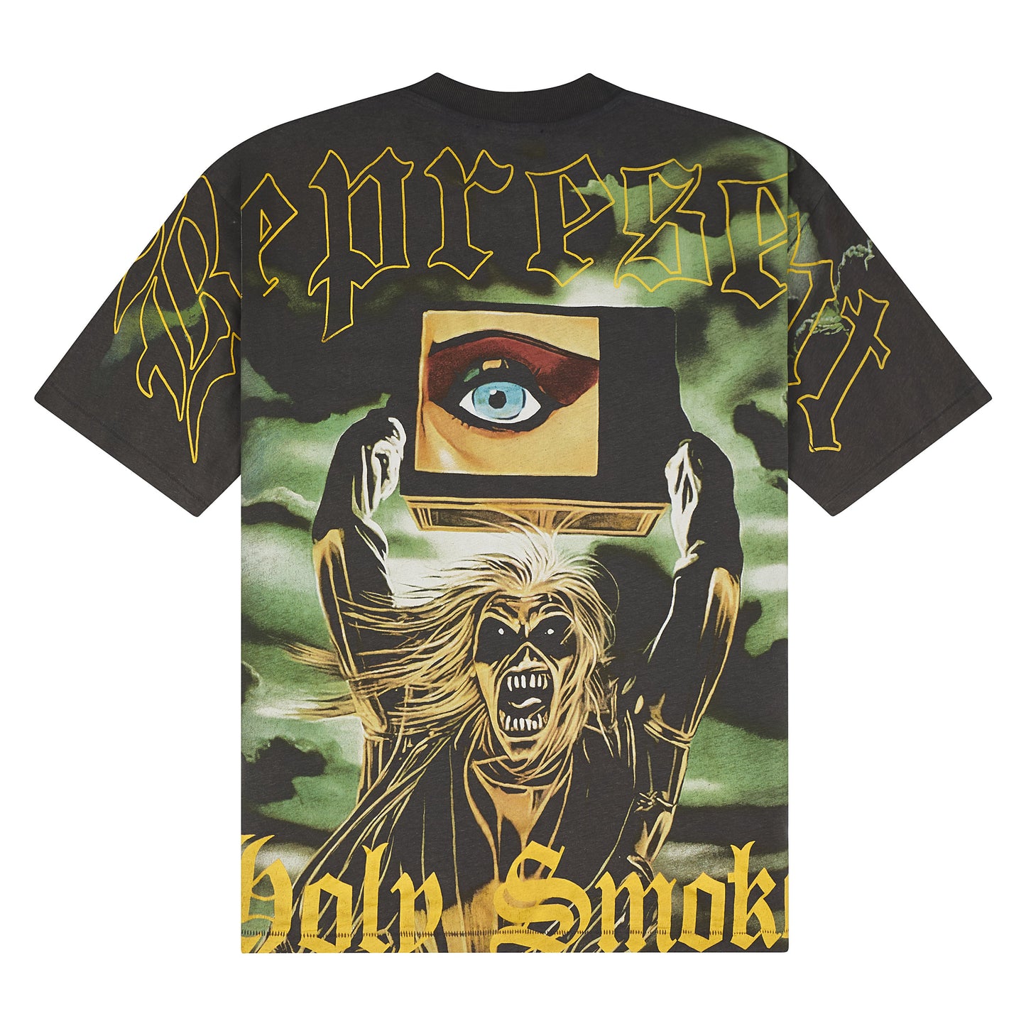Iron Maiden Holy Smoke Tee | Ash