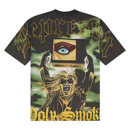 Iron Maiden Holy Smoke Tee | Ash