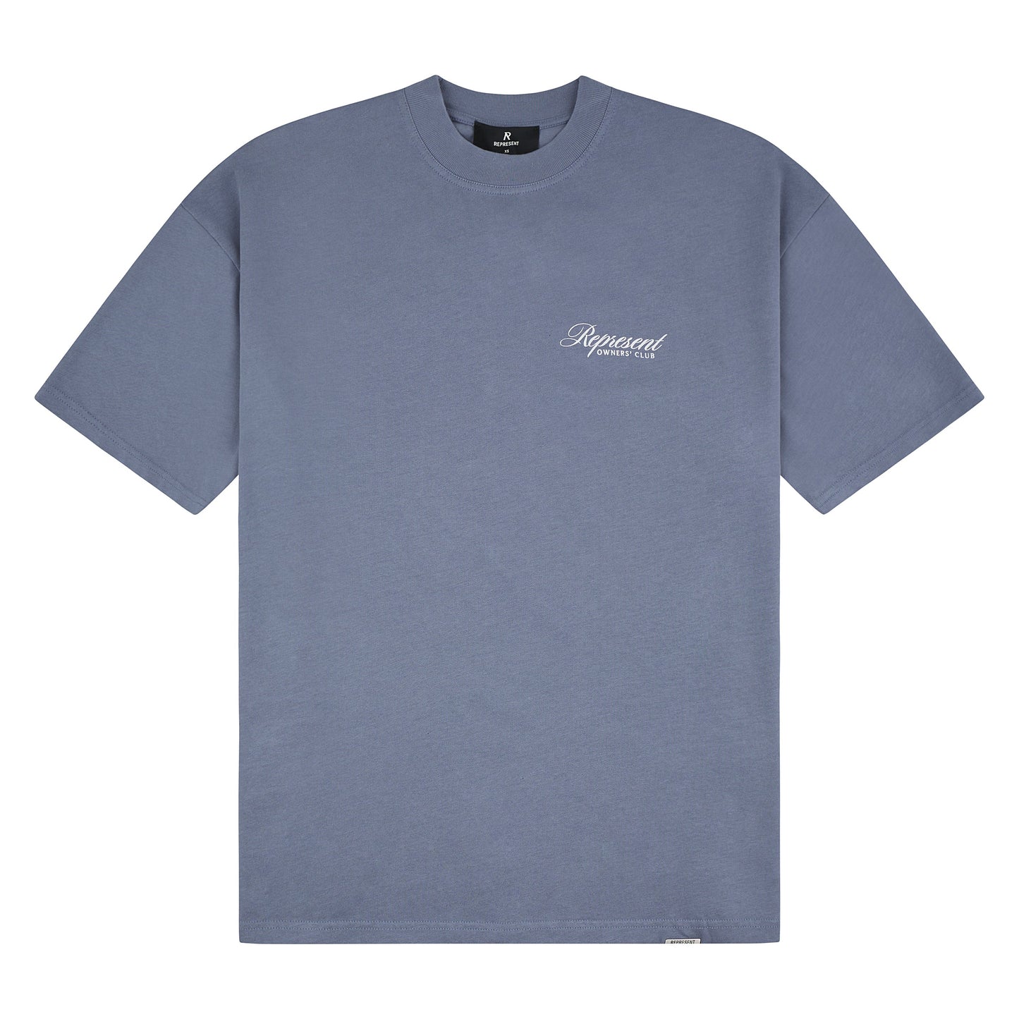 Owners Club Script Tee | Dusty Blue