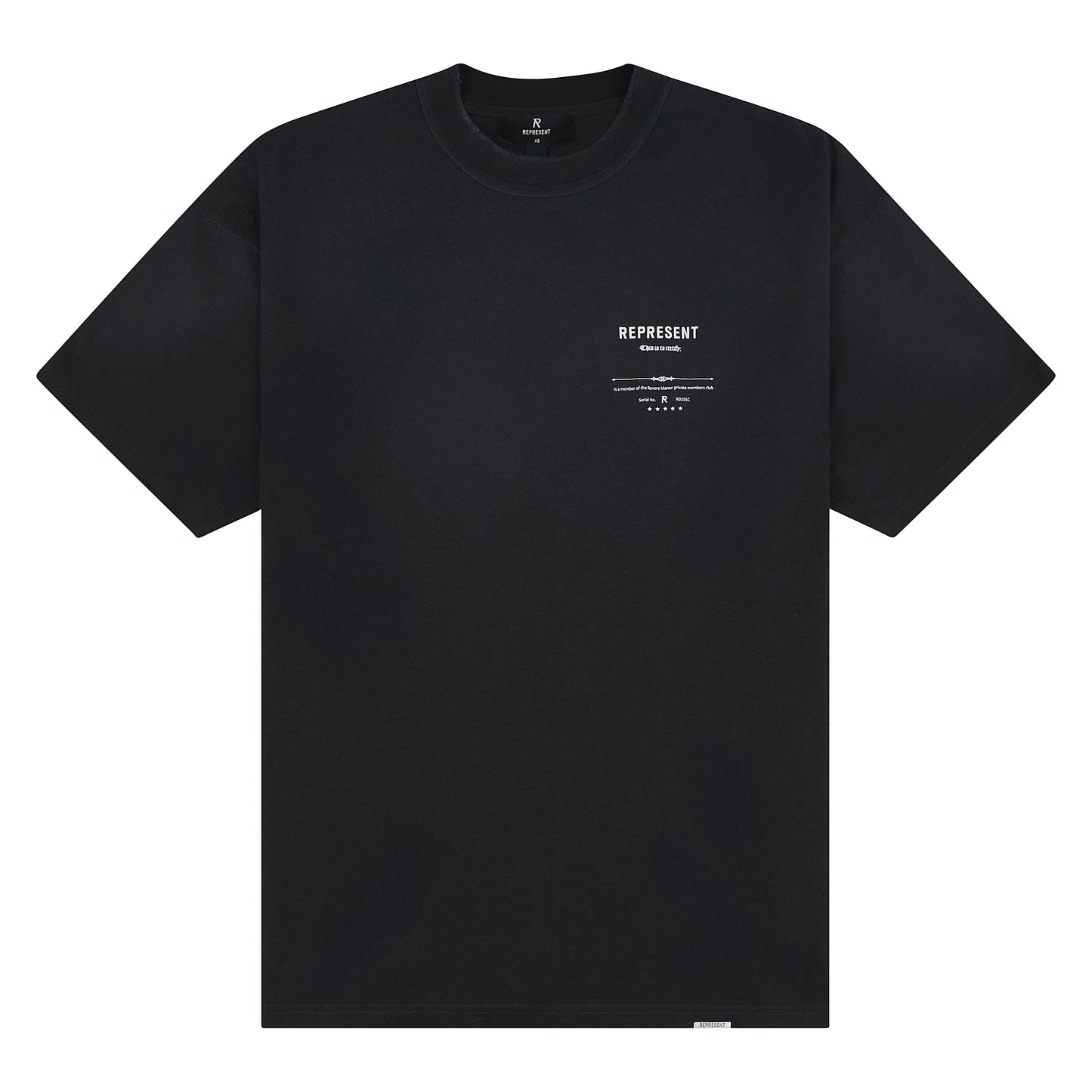 Revere Manor Tee | Stained Black