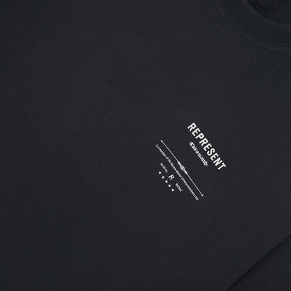 Revere Manor Tee | Stained Black