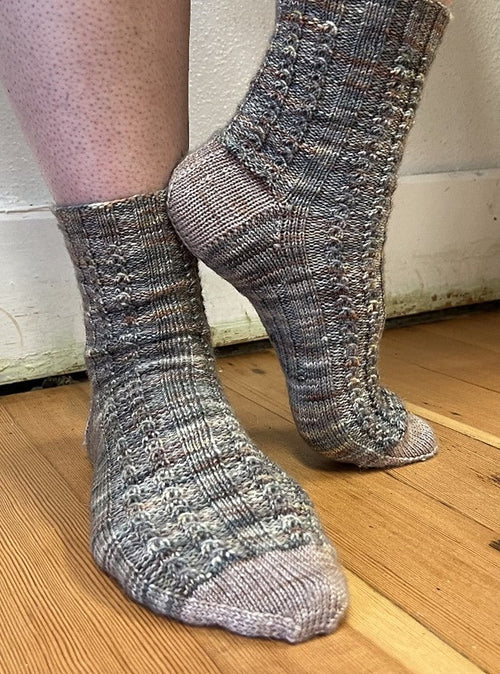 For the Love of Powell Socks Pattern by Susan Scanlan