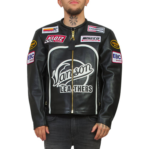Bart Speedway Jacket | Black/Orange