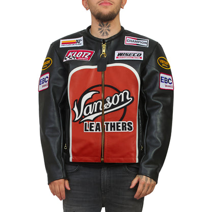 Bart Speedway Jacket | New Black/Orange