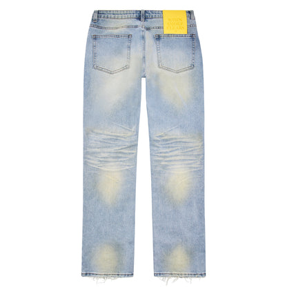 Diamond Denim | Light Blue Wash/Black