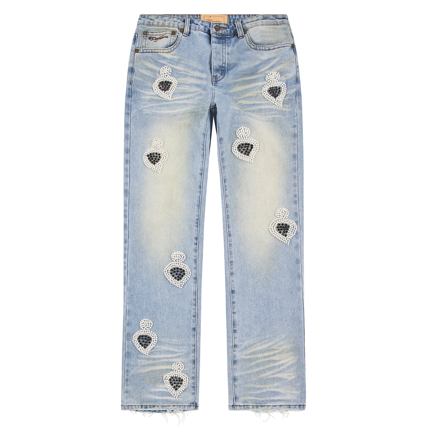 Diamond Denim | Light Blue Wash/Black