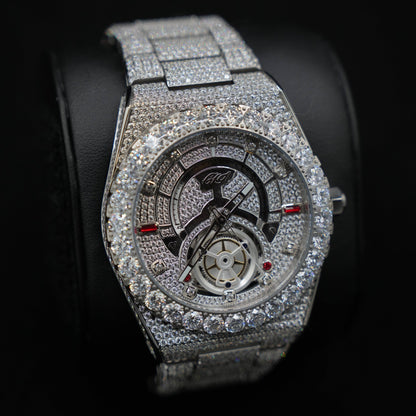 42MM Fully Iced Ruby Accent Alpha Era® 316