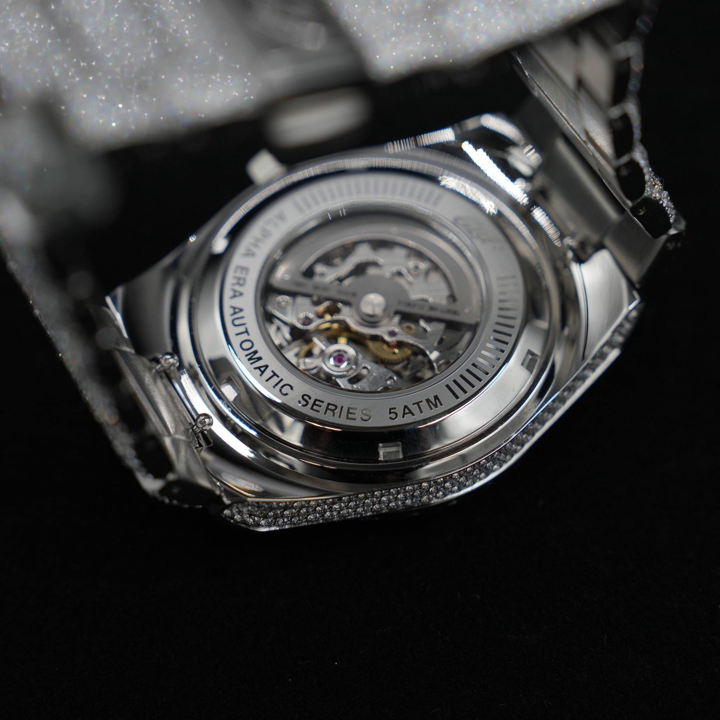 42MM Fully Iced Ruby Accent Alpha Era® 316