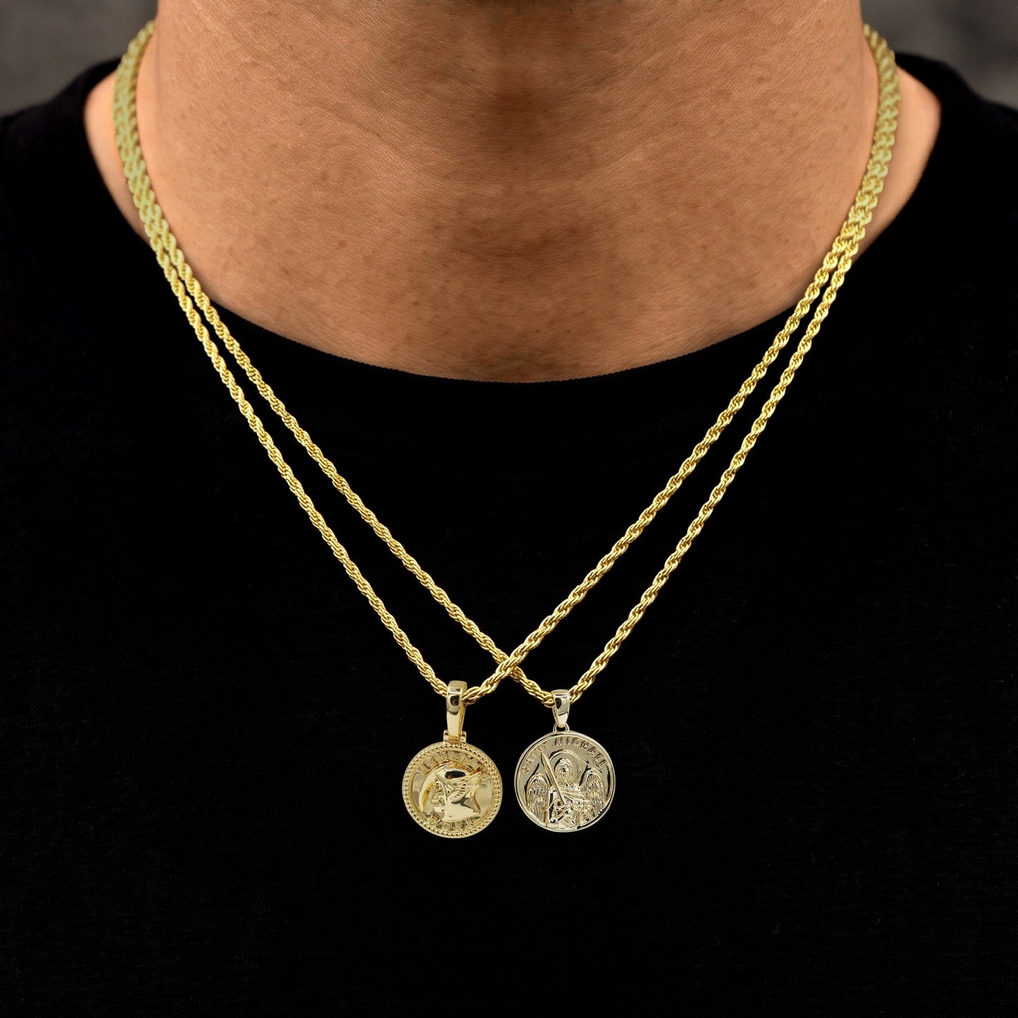 Choose 2 Chains + 2 Pendants - Yellow Gold