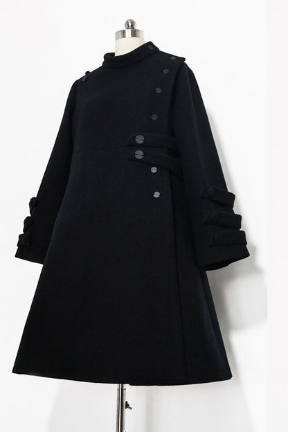 Black Princess Chronicles The northernmost Forest Military Ouji Lolita Coat