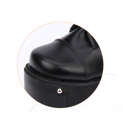 Black Cross Adornment High Platform Lolita Boots