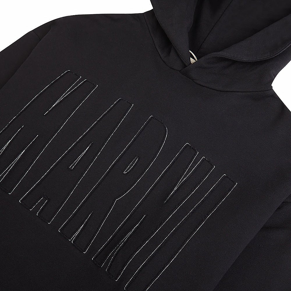 Across Logo Hoodie | Black