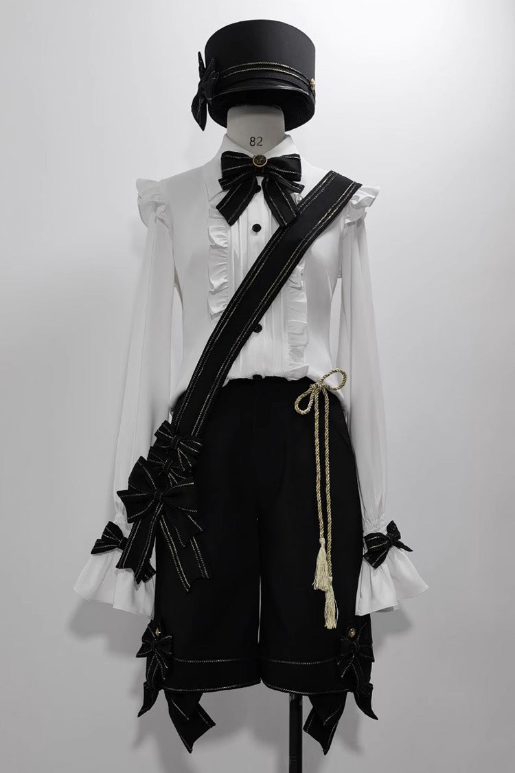 Black Galaxy Ouji Fashion Vintage Lolita Shorts