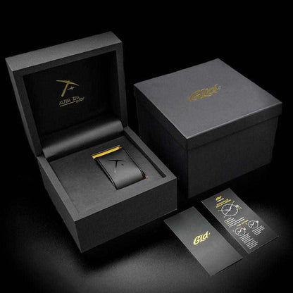 42MM Alpha Era® Gold w/ Rubber Strap