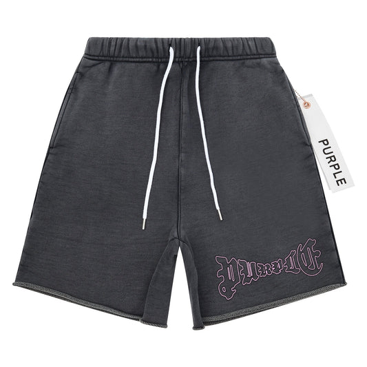 Arched Gothic Wordmark Sweatshort | Black