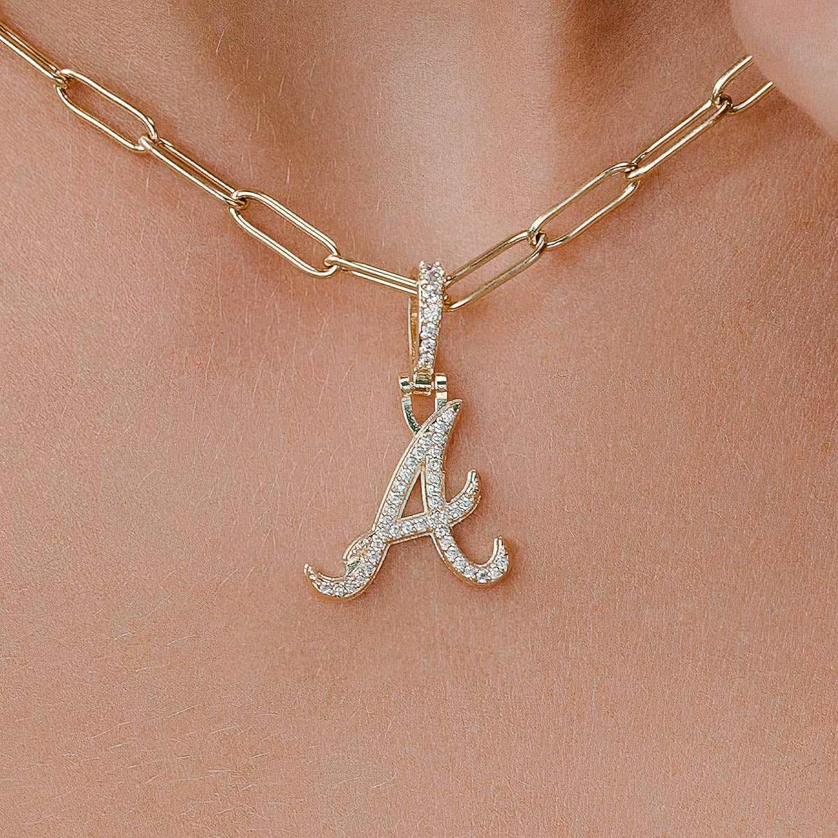 Atlanta Braves Official MLB Micro Logo Pendant