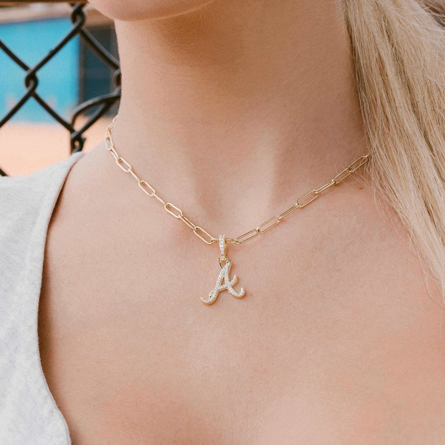 Atlanta Braves Official MLB Micro Logo Pendant