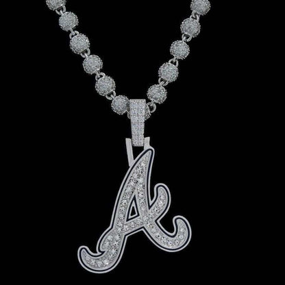 Atlanta Braves Official MLB Logo Pendant