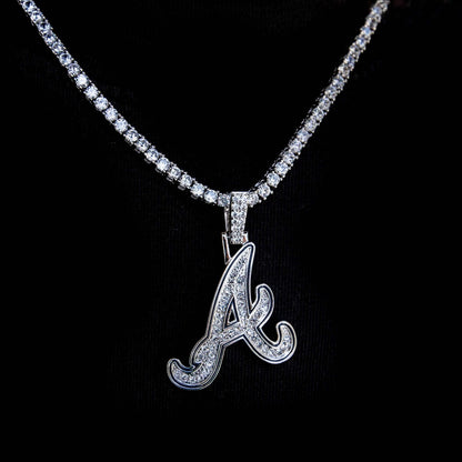 Atlanta Braves Official MLB Logo Pendant