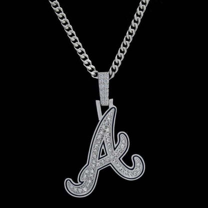 Atlanta Braves Official MLB Logo Pendant
