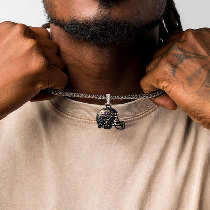 Baltimore Ravens Official NFL Helmet Pendant