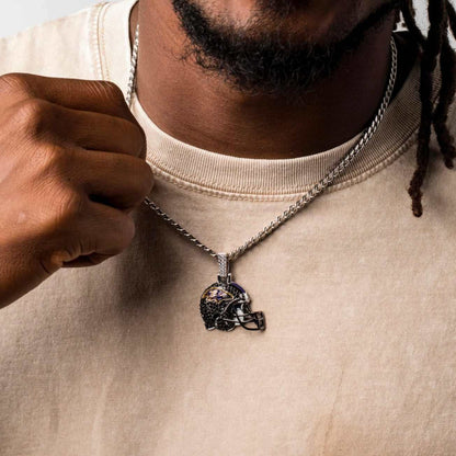 Baltimore Ravens Official NFL Helmet Pendant