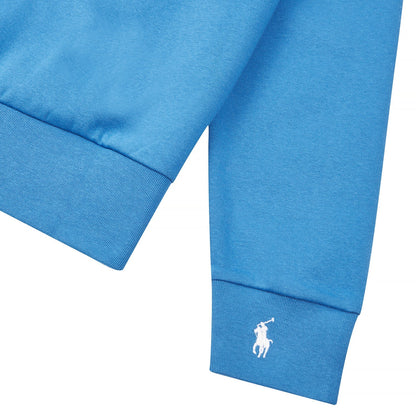 Block Letter Hoodie | New England Blue