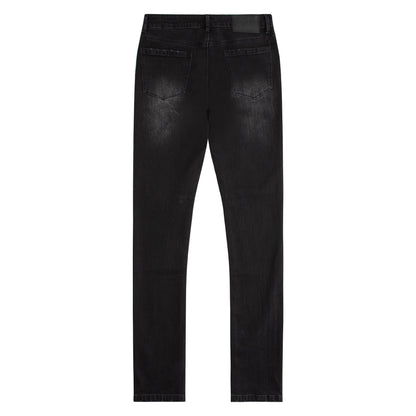 Bryant Black Faded Denim