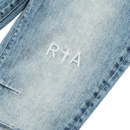 Bryant Distressed Vintage Light Blue Denim