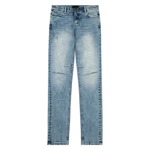 Bryant Distressed Vintage Light Blue Denim