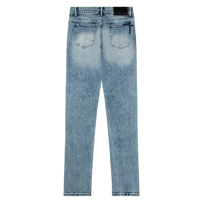 Bryant Distressed Vintage Light Blue Denim