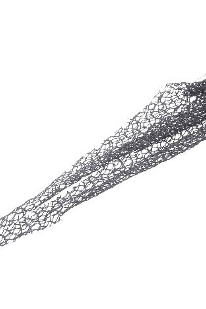 Black Long Sleeves Velvet Lace Women's Gothic Maxi Dress Wedding Dress