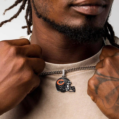 Chicago Bears Official NFL Helmet Pendant