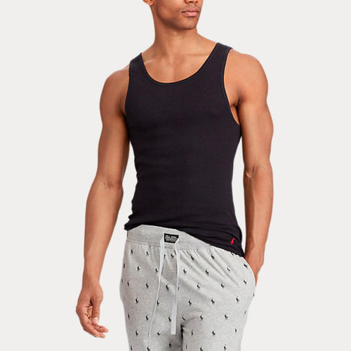 Classic Undershirt Tank 3 Pack | Black