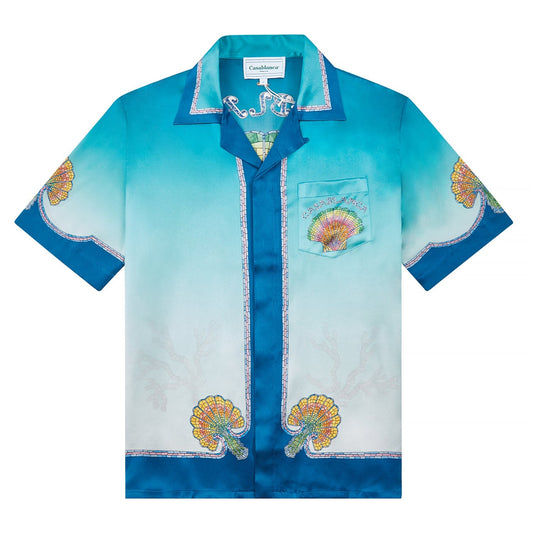 Coquillage Colore Silk Shirt
