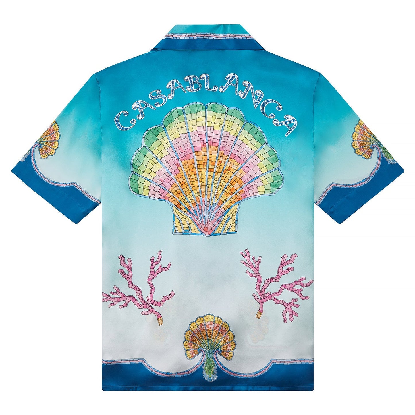 Coquillage Colore Silk Shirt