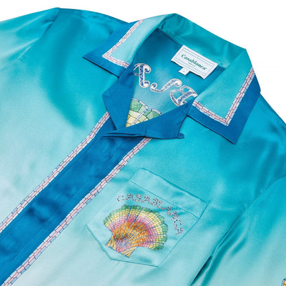 Coquillage Colore Silk Shirt