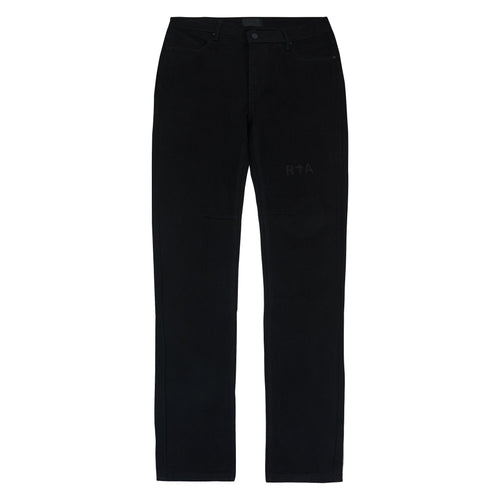 Denis Flared Denim | Black Logo