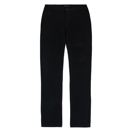 Denis Flared Denim | Black Logo