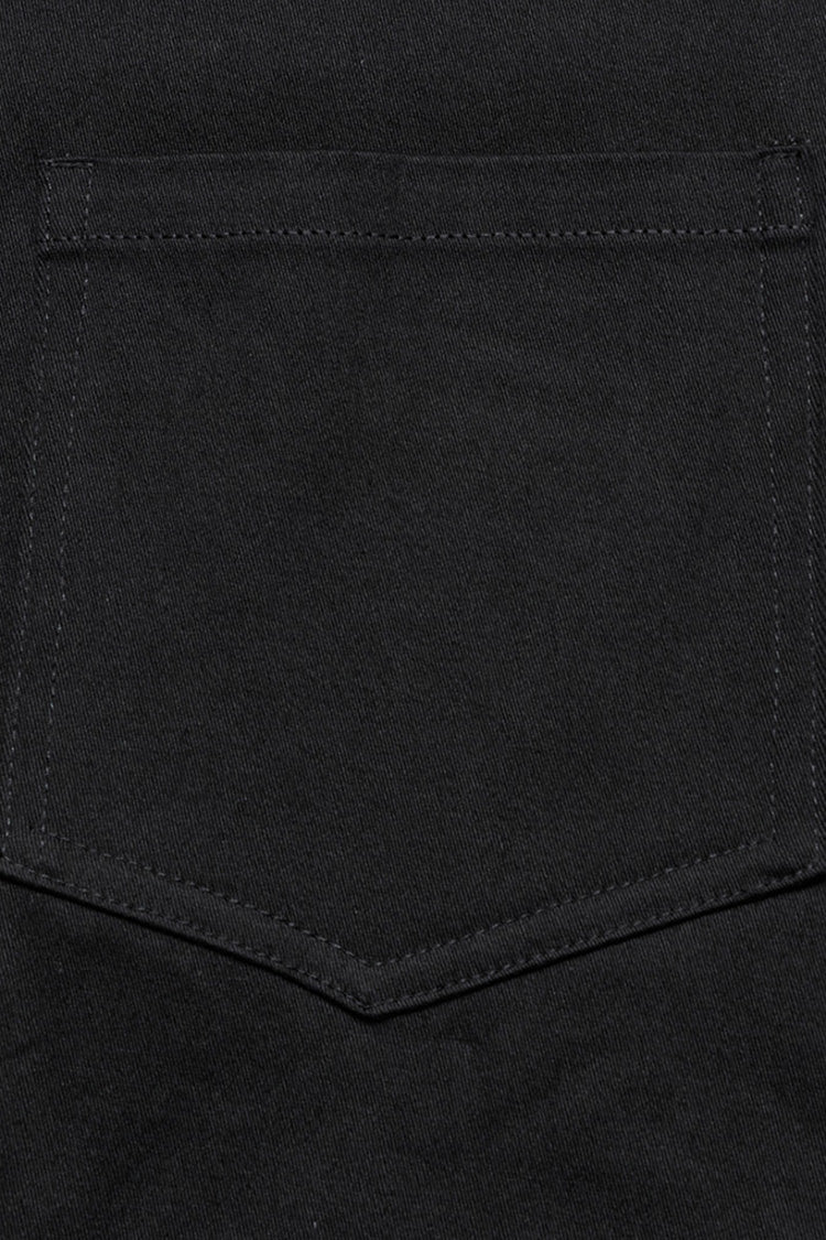 Black Lapel Collar Long Sleeves Rings Men's Punk Blouse
