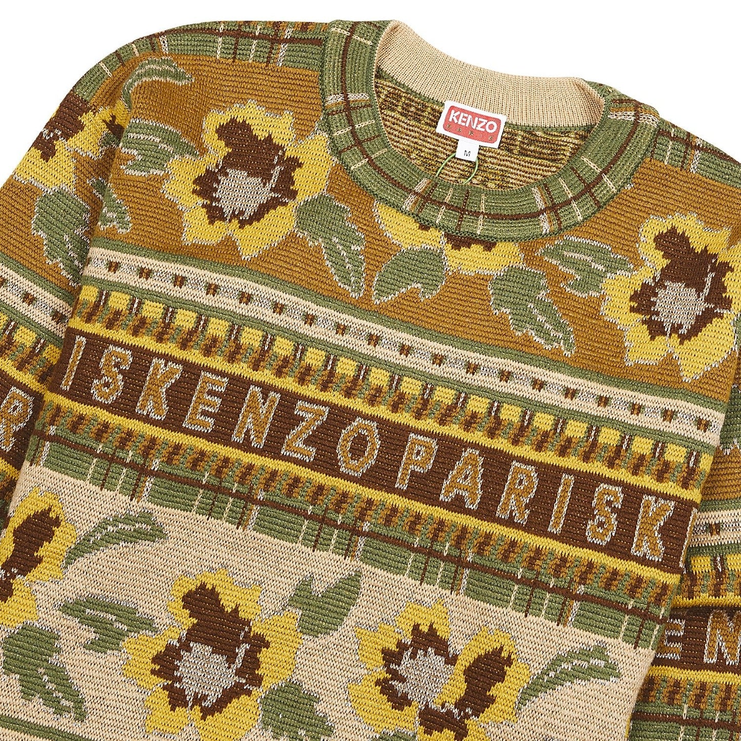 Fairisle Sweater | Golden Yellow